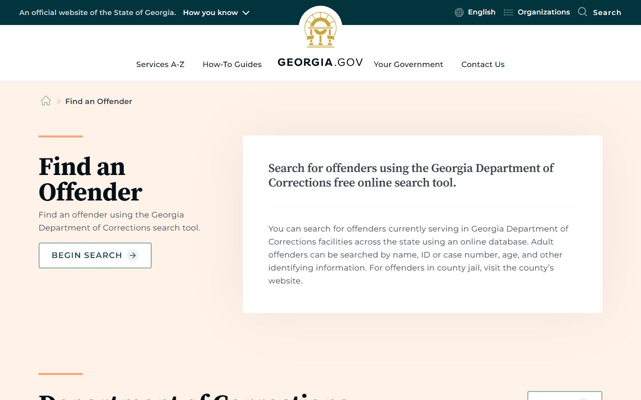 Liberty County arrest records Georgia offender search guide for state custody limits