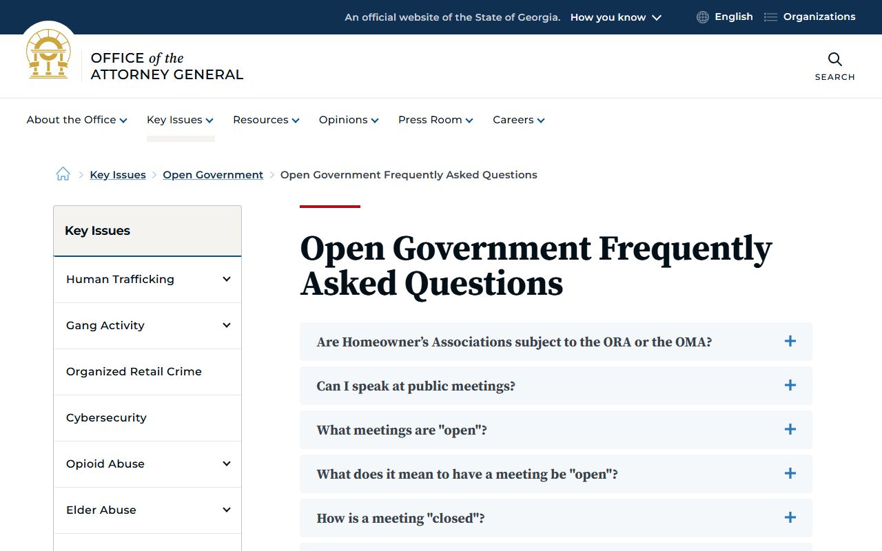 Liberty County court records Georgia open government FAQ