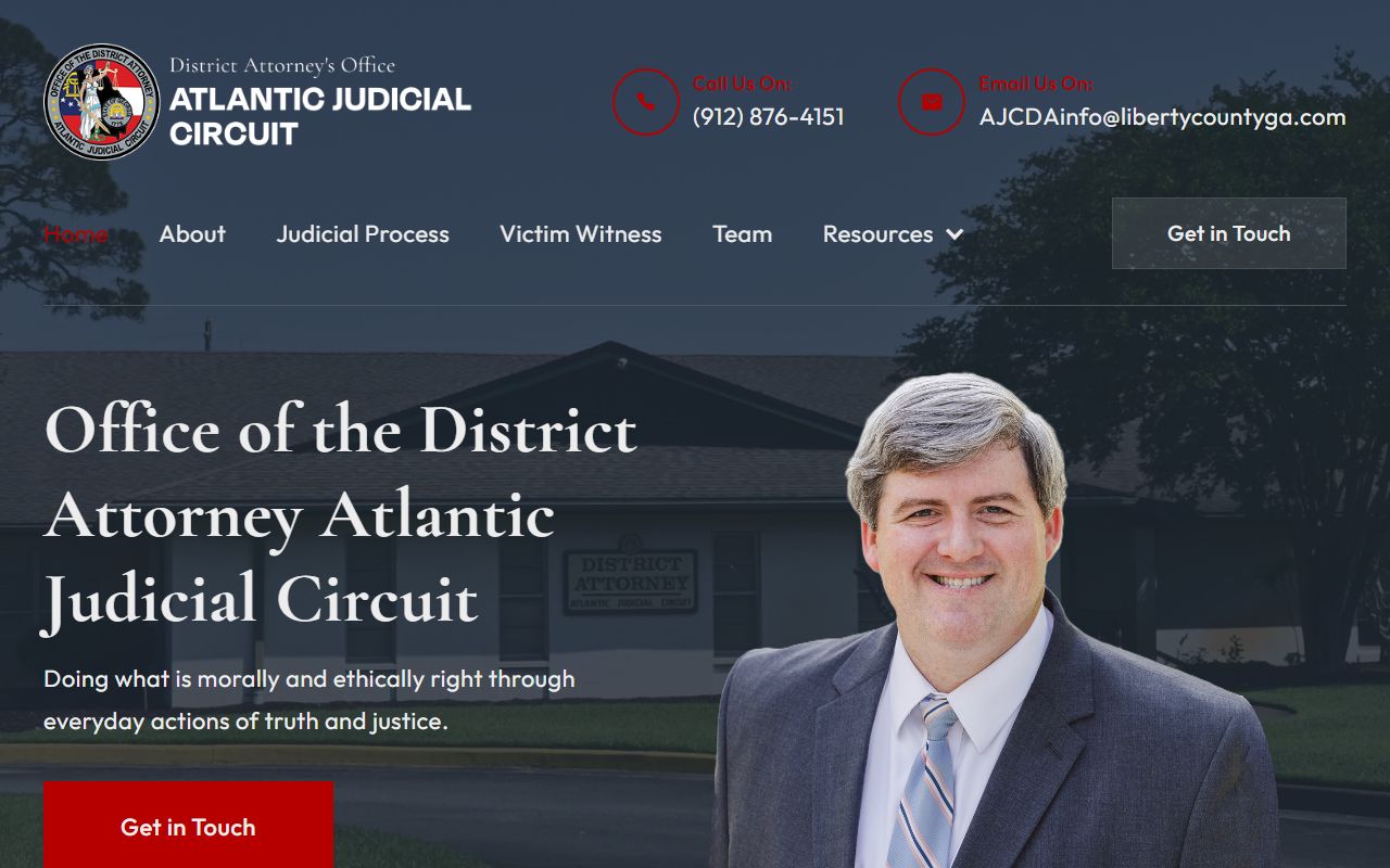 Liberty County criminal court records Atlantic Judicial Circuit District Attorney