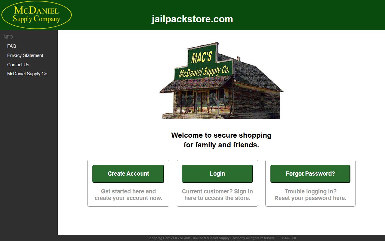 Liberty County inmate records JailPackStore commissary deposit channel