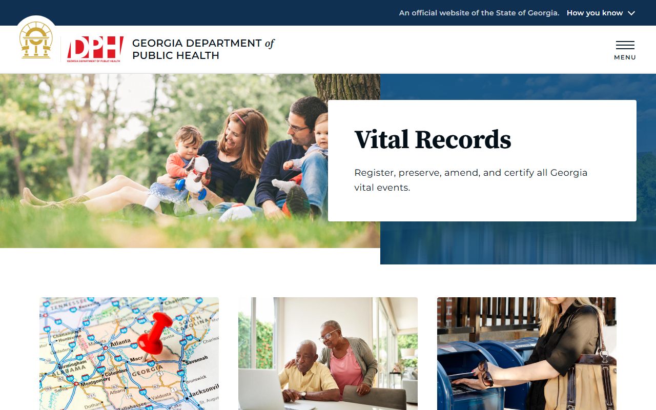 Liberty County marriage and divorce records Georgia DPH vital records